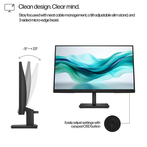 HP Series 3 Pro 21.5 inch FHD Monitor - 322pf HP Series 3 Pro 21.5 inch FHD Monitor - 322pf